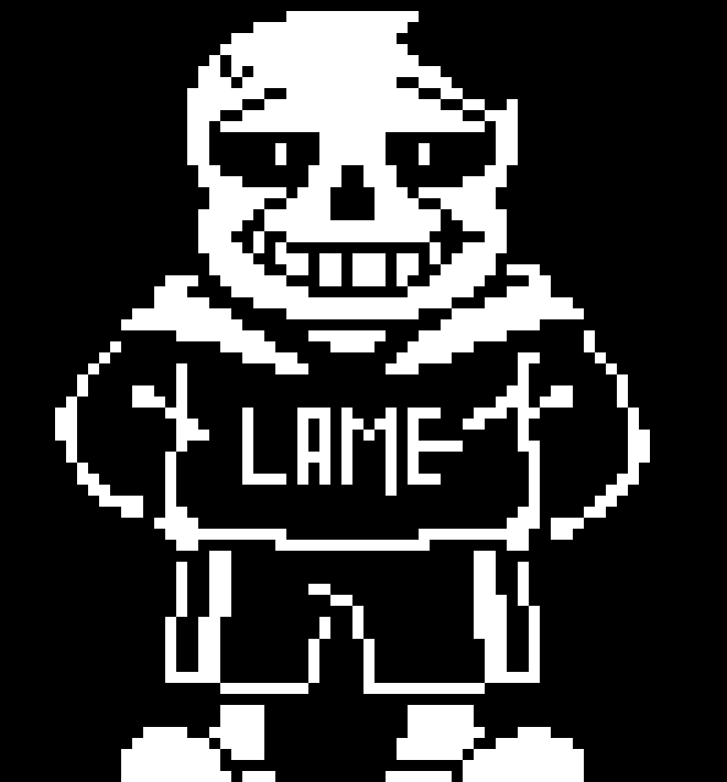 [d9571f] custom sans battle sprite