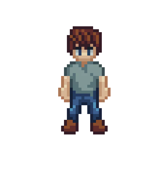 [1e8d7f] Pixel Art joueur
