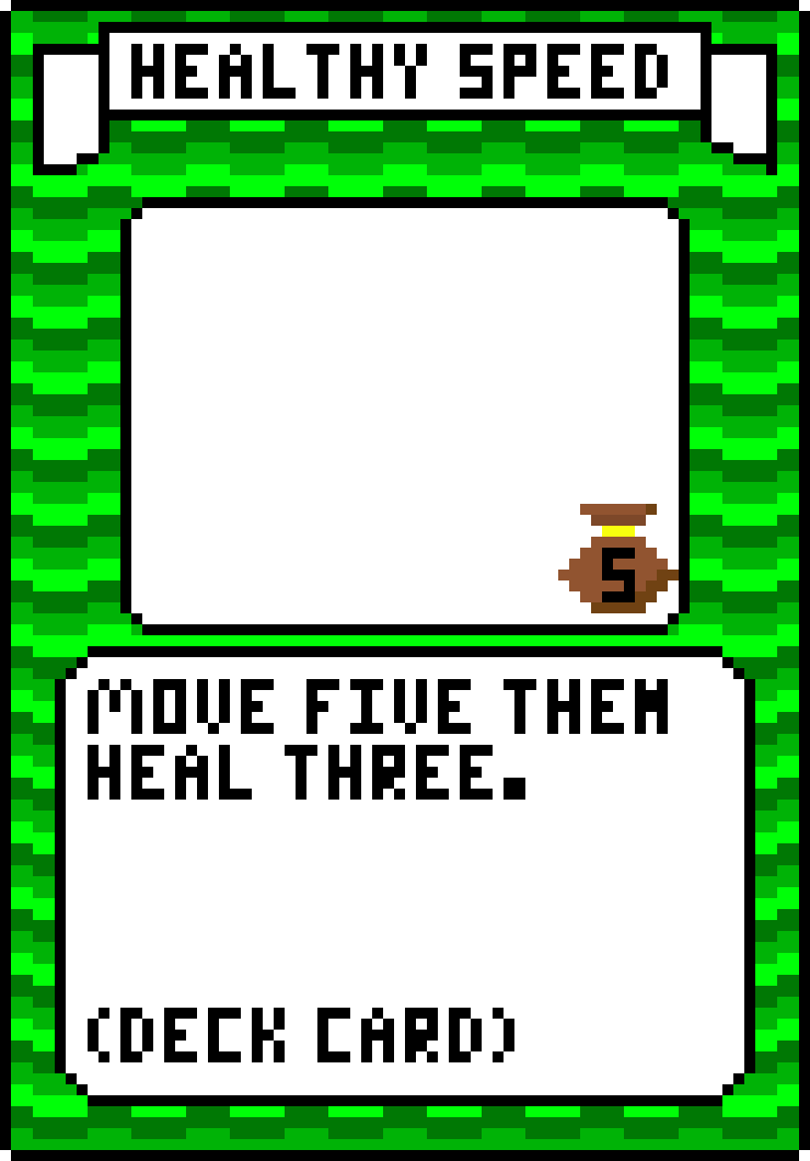 [aad7c6] Forest Healthy Speed Card