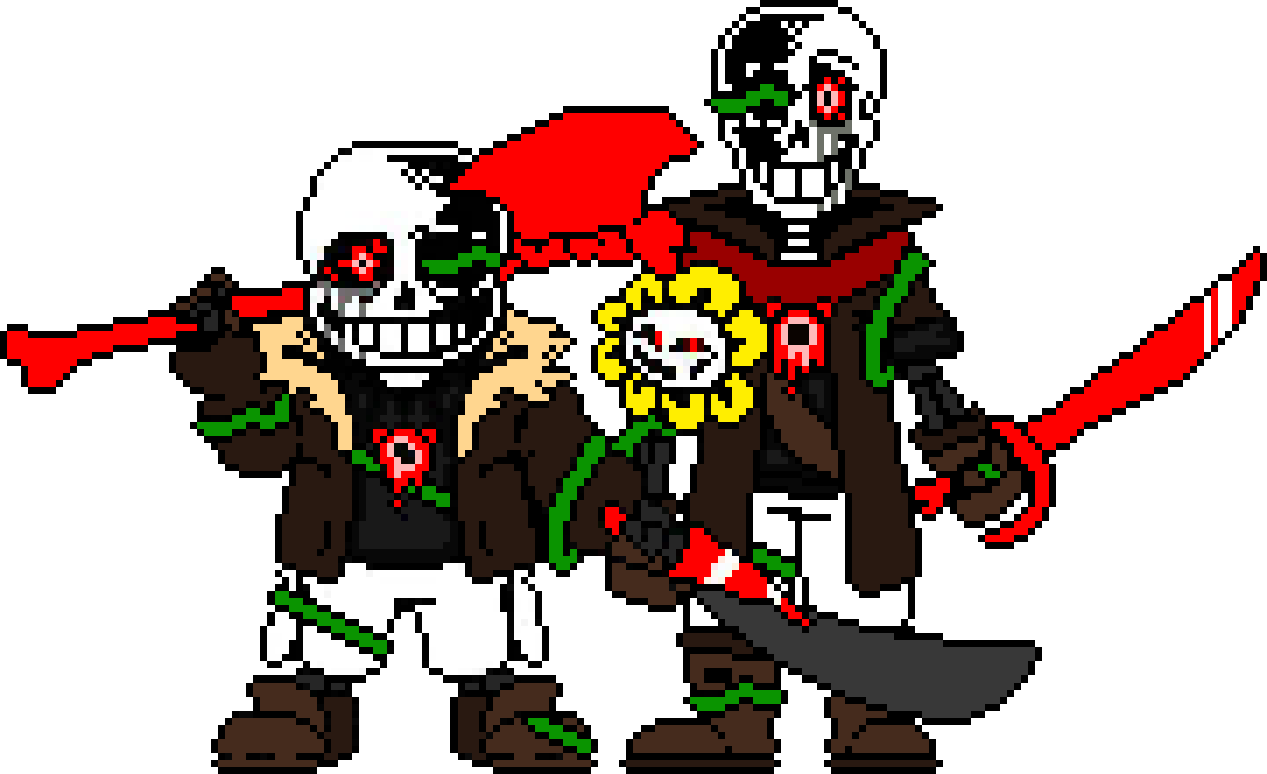 [69ea45] Undertale Something New: Sadistic Brotherhood (Trio ALT)