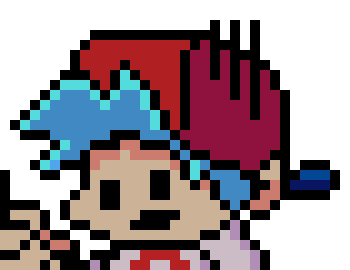 [d0ac6b] -Knockout!- -Boyfriend fell over due to the force of the Lemon-