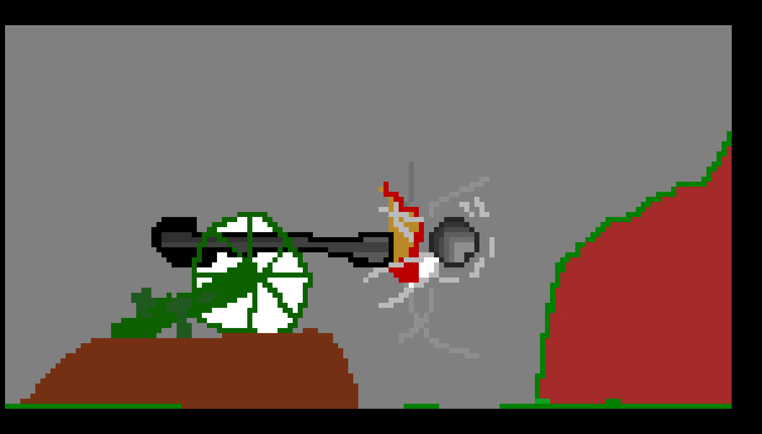 [a1b483] The Battle of Iwo Jima - Cannon VS Mount Suribachi