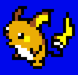 [9664c4] Pixel Art Raichu
