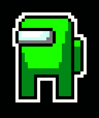[21525c] Among Us pixelart 3