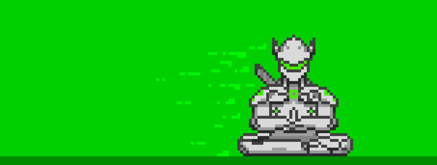 [9664c4] genji background (overwatch rulz)