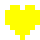 [9664c4] Yellow heart
