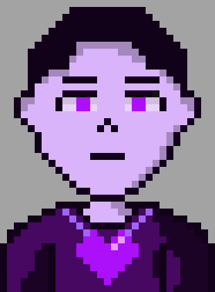 [05b0c1] (Chris, but every single pixel is purple.-T)