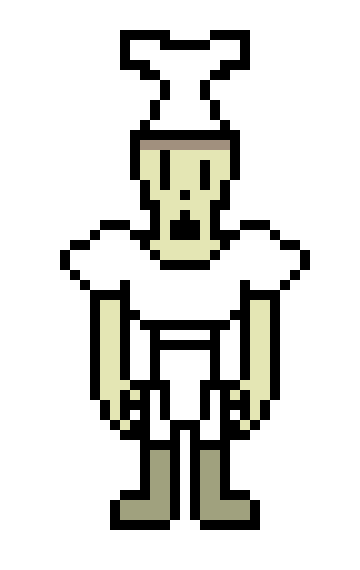 Little nightmares chef as papyrus