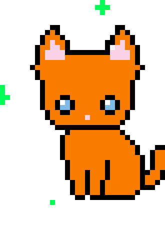 [cb5e43] Pixel Cat