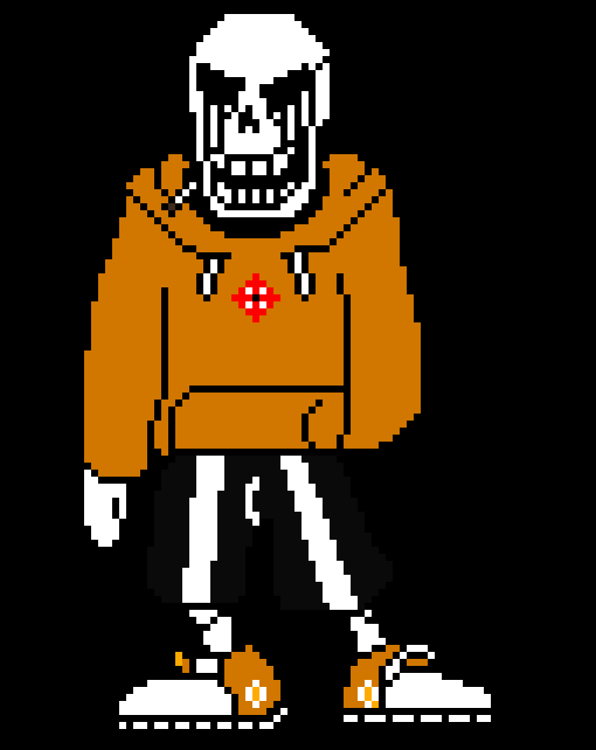 [1baeb9] Underswap Papyrus Colored Battle Sprite