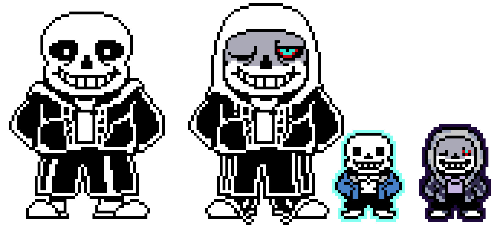 Dusttale Sans sprite 