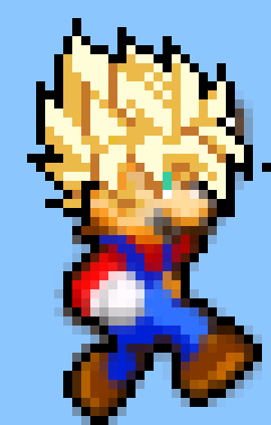 [4560b5] ssj mario jump sprite