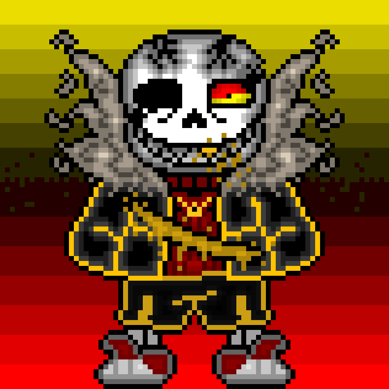 [670d58] Catastrophe Fell Sans Phase 2 (Design 2 V3) W/V2Background