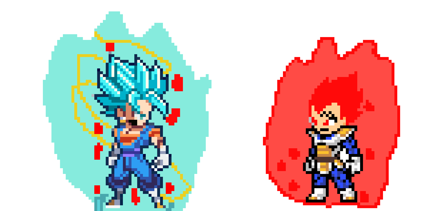 [e4c4c2] ssgss vegito vs ssg vegeta