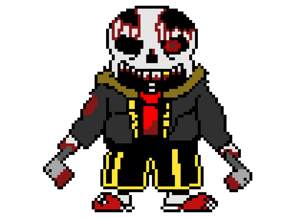 HorrorFell Sans genocide Sprite