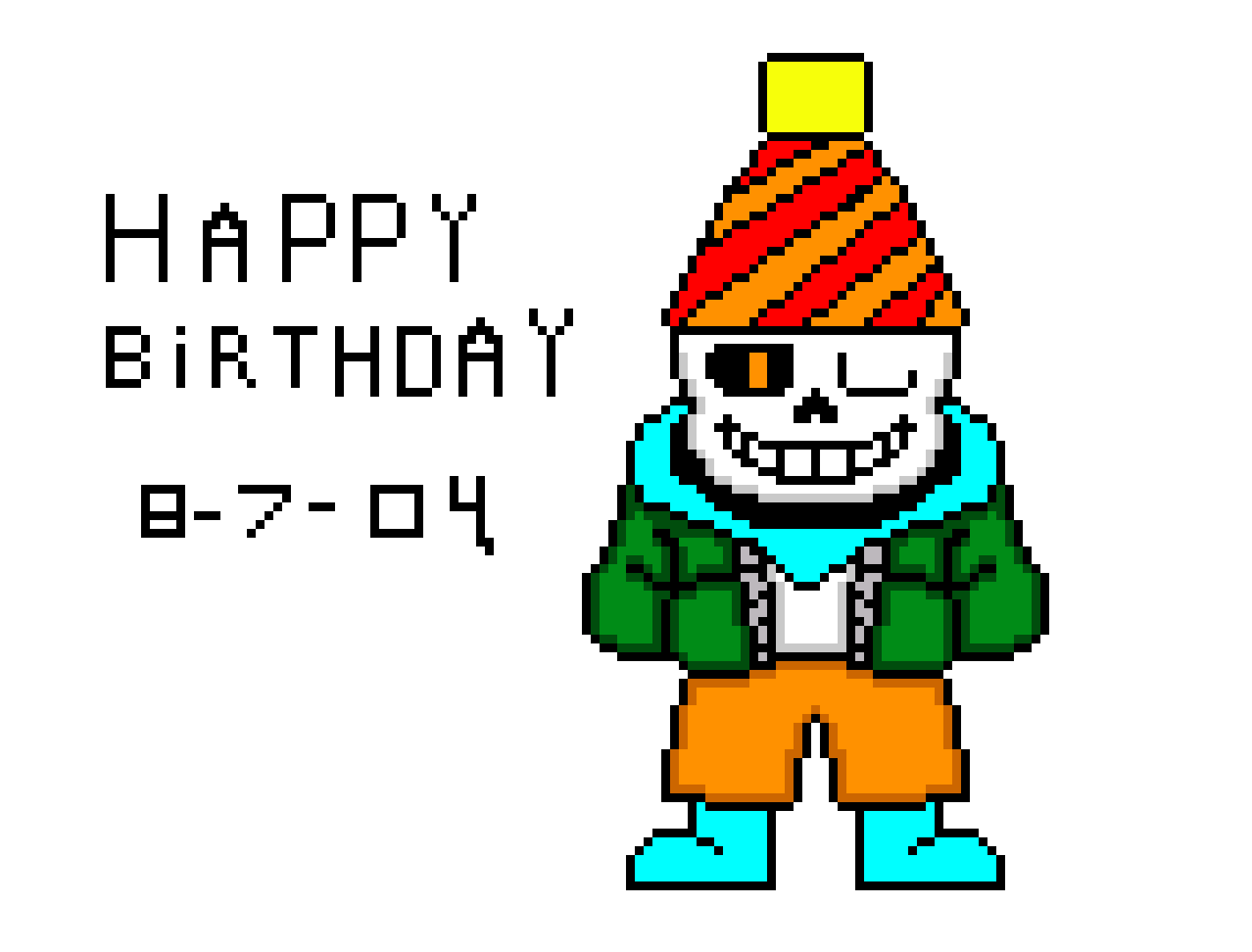 [9664c4] cameron (my OC) birthday suit