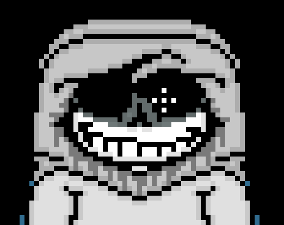 [57dac4] *rips out the blue bones and walks towards them* only 1 left to kill *they both be confused by what he meant by 1 instead of 2*