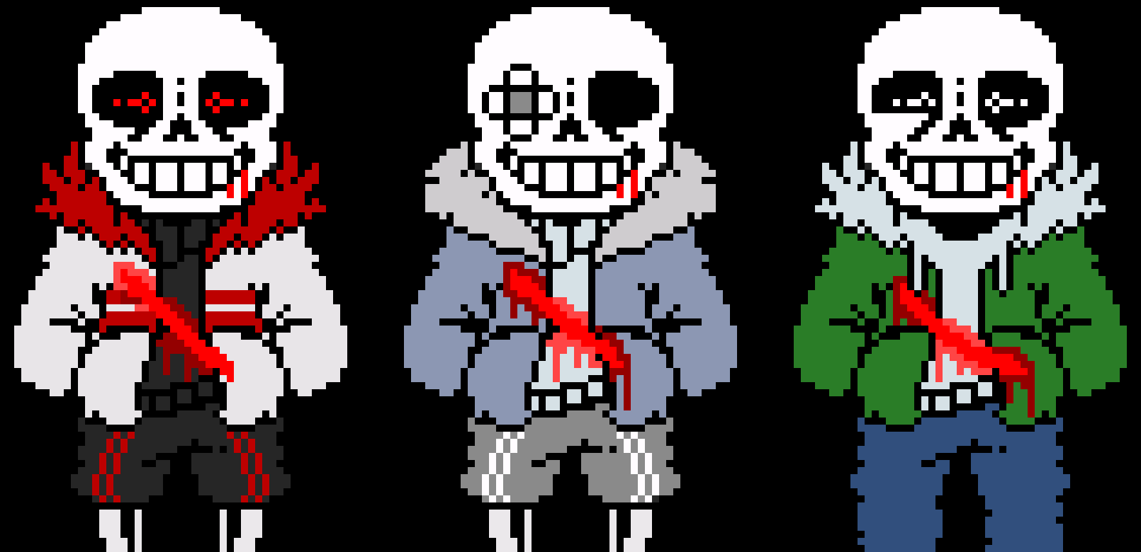[be2951] the final showdown phase 1.5(to be honest I don't know what to do for the third stage for pale sans and overdrive sans