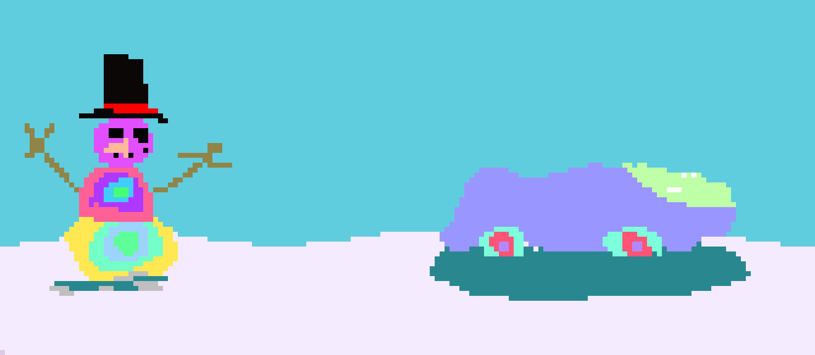 [c9c275] snowman