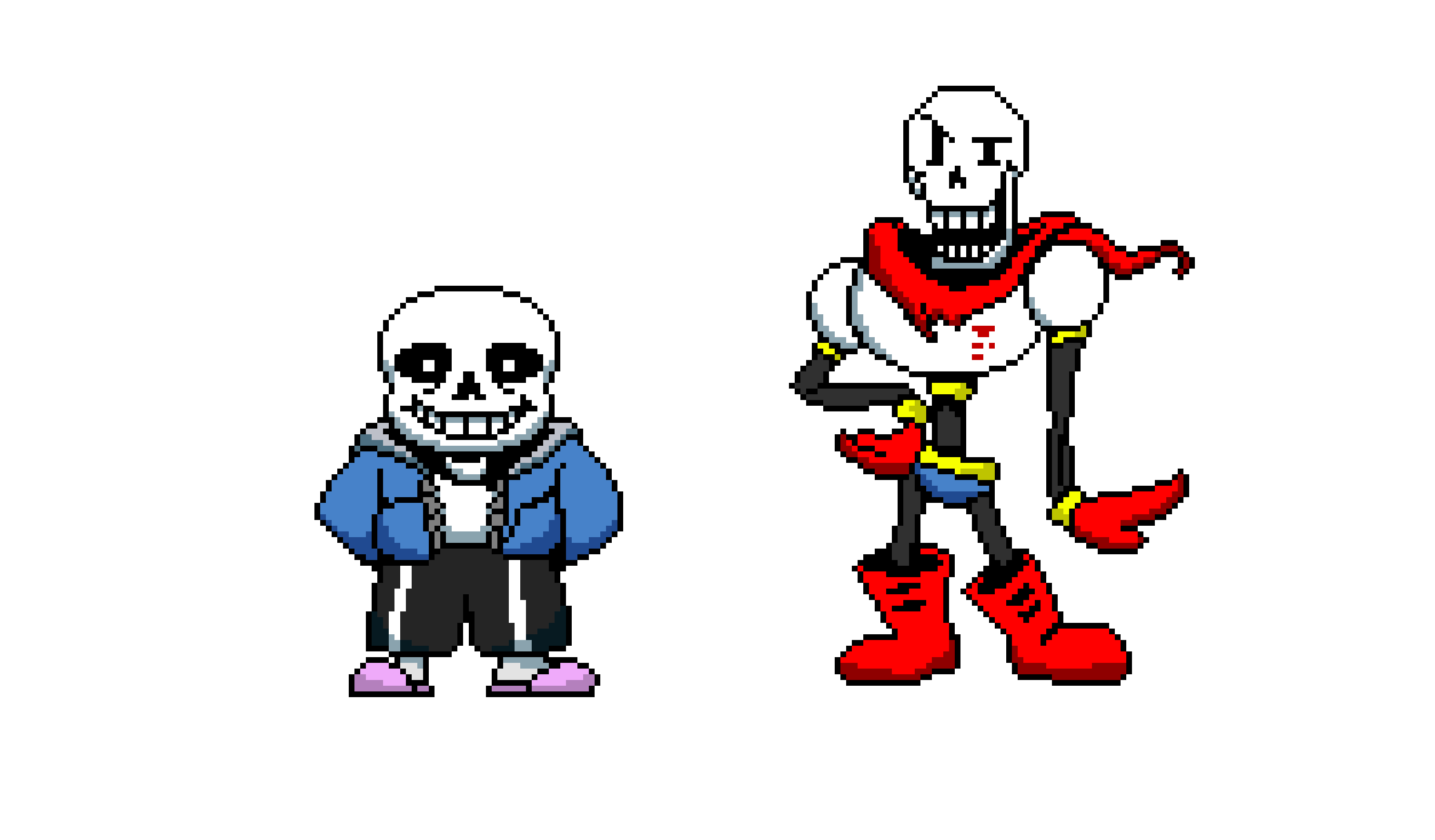 [b4c16a] THE GREAT PAPYRUS and sans the skeleton