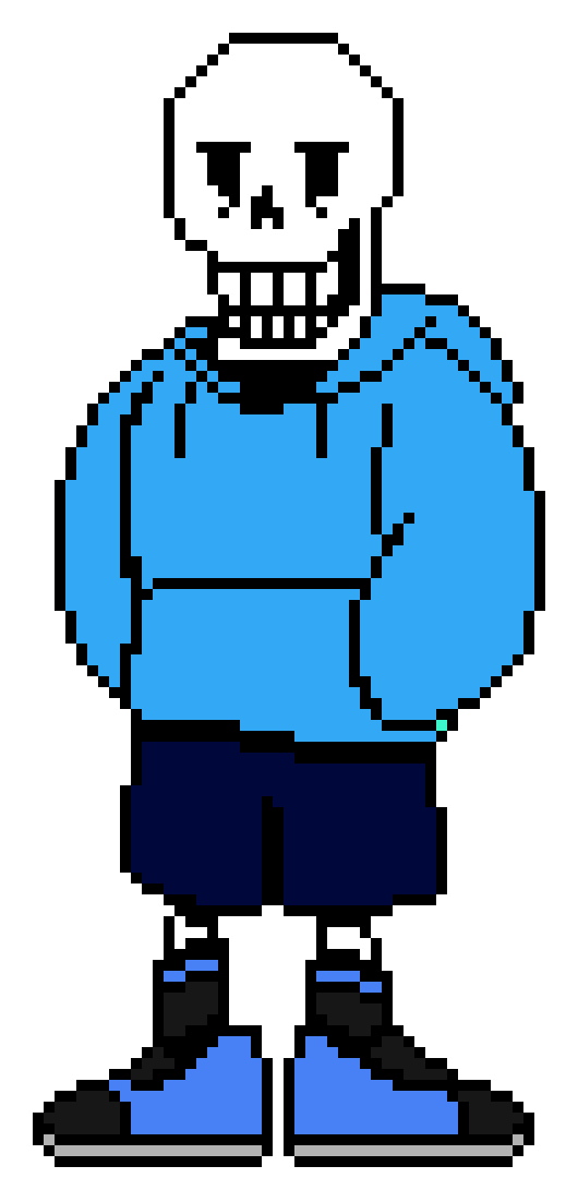[31f912] Underswap Papyrus Sprite.