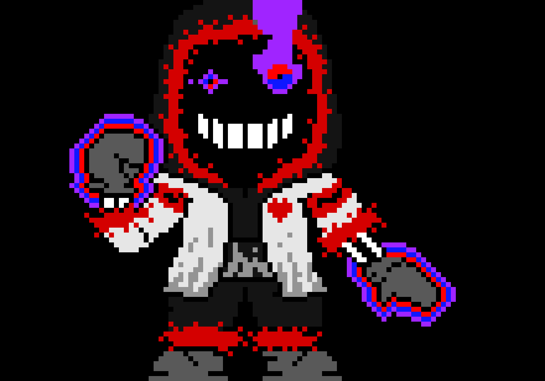true determination dust sans-I was inspired by true dust sans so I made this and I'm going to use this as my sprite know