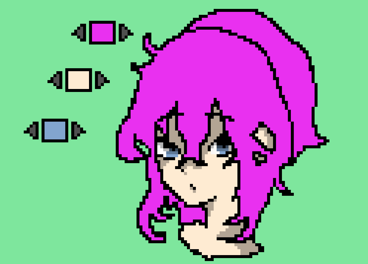 [ff4860] character 1 v1.0..pink