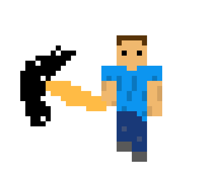 [94bc10] Minecraft Steve 8-bit