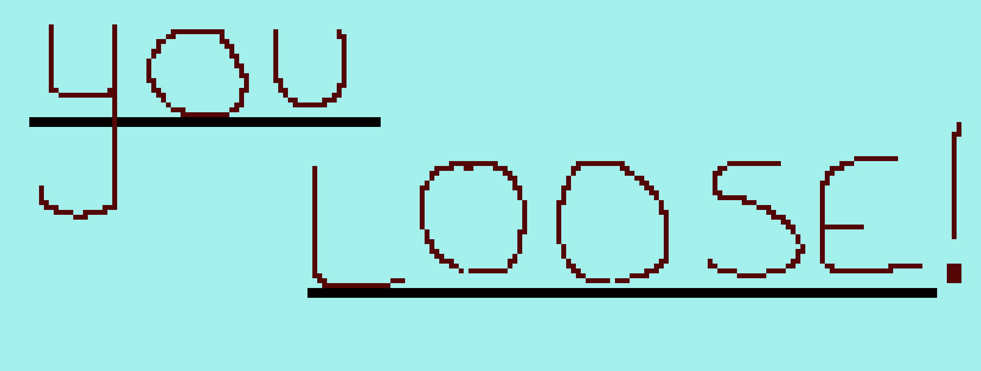 [9664c4] you loose 
