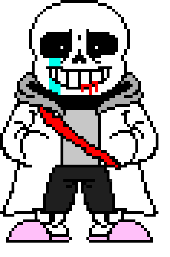 [a40a53] injured alpha sans