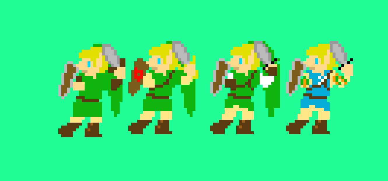 [85313f] Zelda 2 Loz Sprite