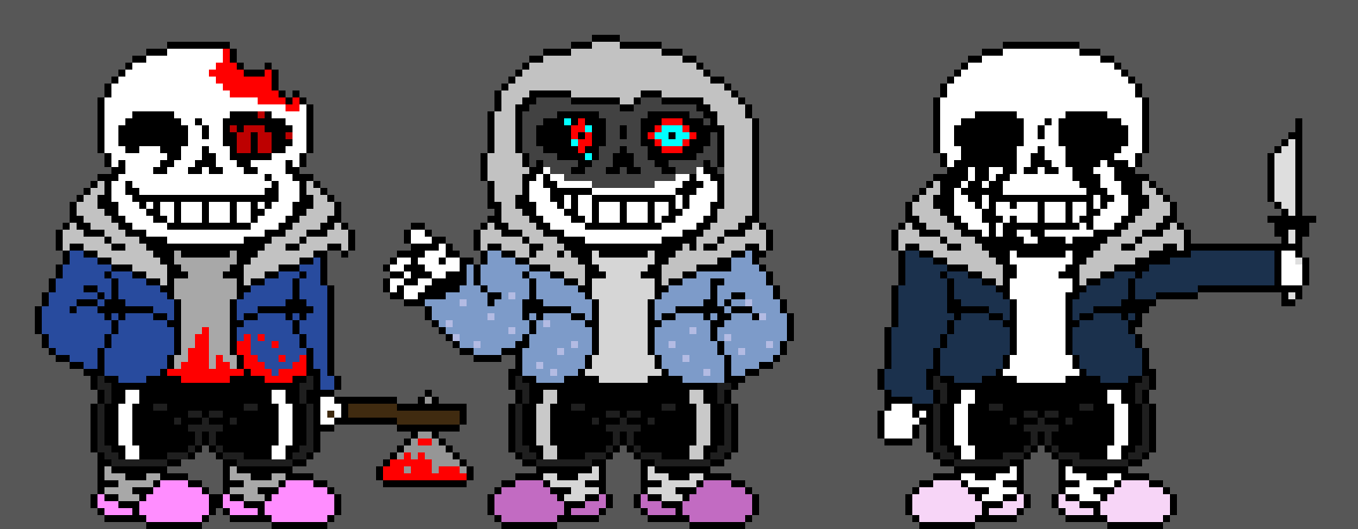 [63ceb7] Murder Time trio improved again by someone who knows what the trio ACTUALLY fucking looks like sides you made dust wrong