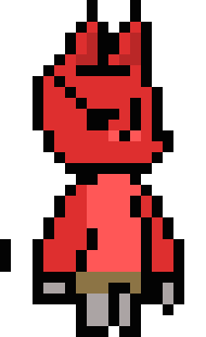[05b0c1] *It looks Foxlinn right in the eyes, and it's form changes.*