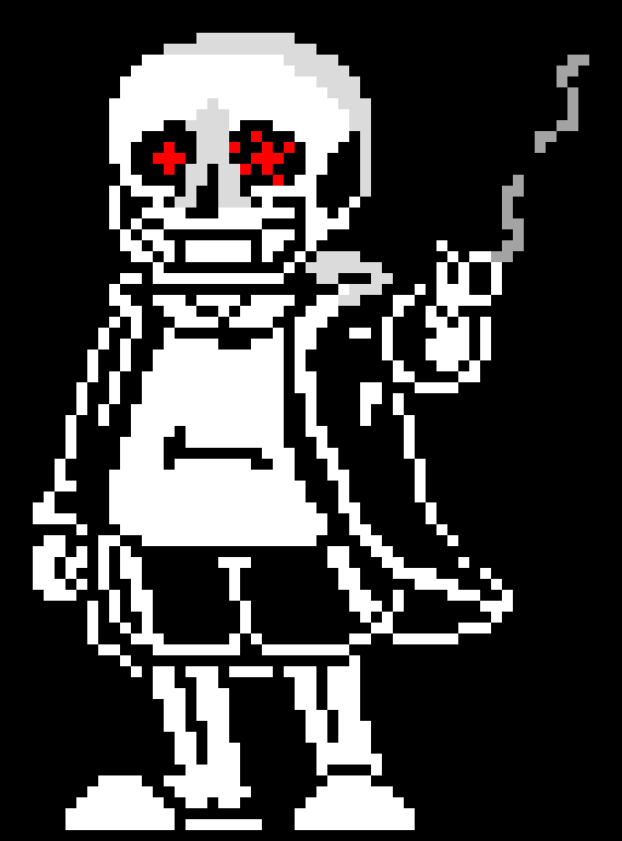 sudden changes sans: [puts in golden bullet] so your the one who called me "noob"