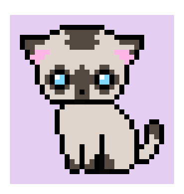 [2c51e5] Pixel Cat