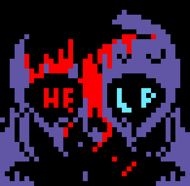 [7ce906] *(Demented summoned several bones, trapping twilight.) -HorrorTale Sans