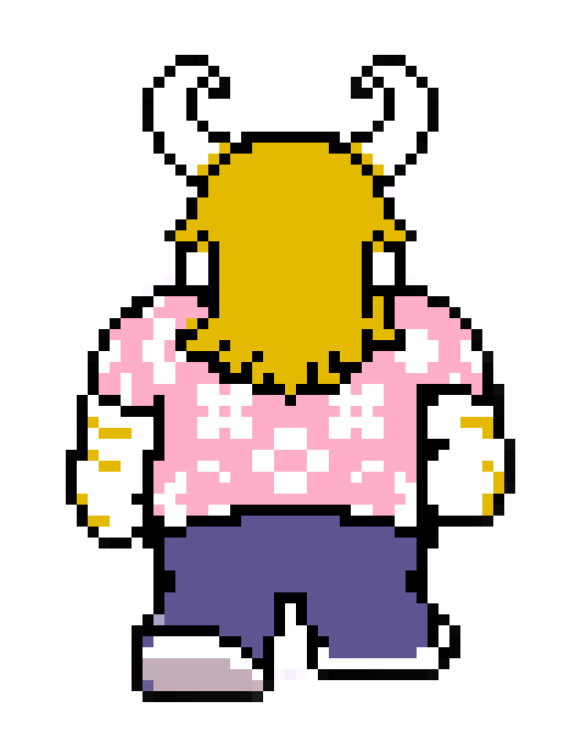 [9afd85] Asgore pink sprite b2