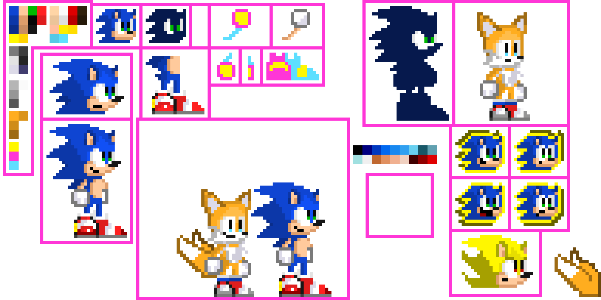 Finally, an update to the Sonic sprite sheet everyone uses.