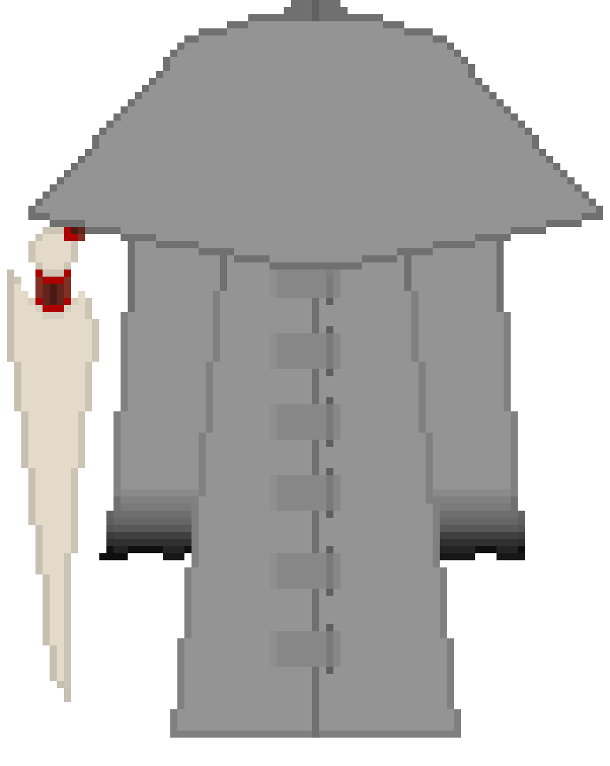 [75bb12] Should I turn the bone blade thing into a shoulder limb and keep the sleeves, or make it his arm?
