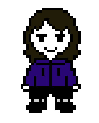 Painted Plummet Jaiden Overworld sprite