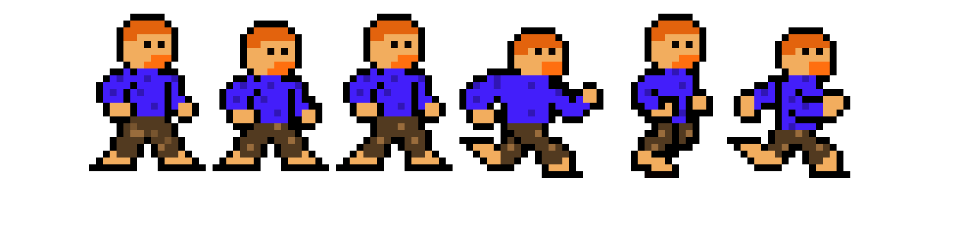 Pixel man