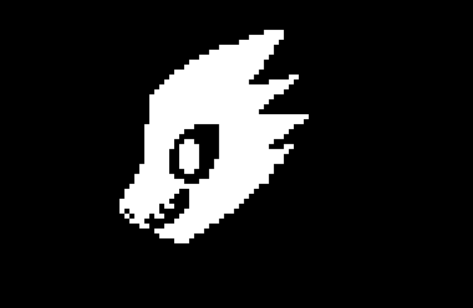 [9664c4] Some random dragon thing I made in like 30 seconds (Gaster Blaster Edition)