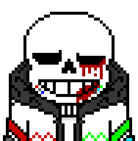 [55c699] *tps to their location. he is badly injured and bleeding* (he is friends with the sciency sans. sorry don't know his name)