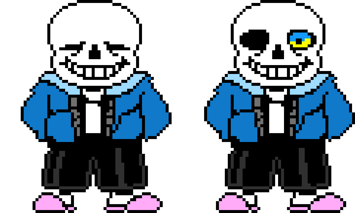 [2abd4a] sans (eyes closed and bad time eye)