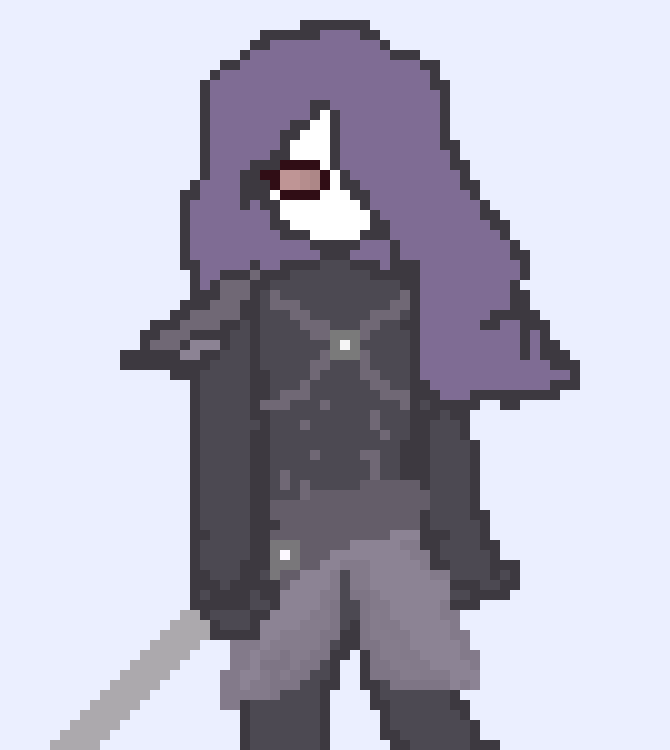 [4f186e] *misuti looks at the opening for a moment, and carves a star onto the wall, just in case. She heads through the left passage, her hand on the hilt of her sword.*