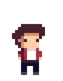 [d9c21f] Pixel man