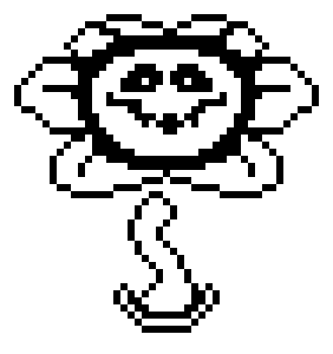 Flowey creepy