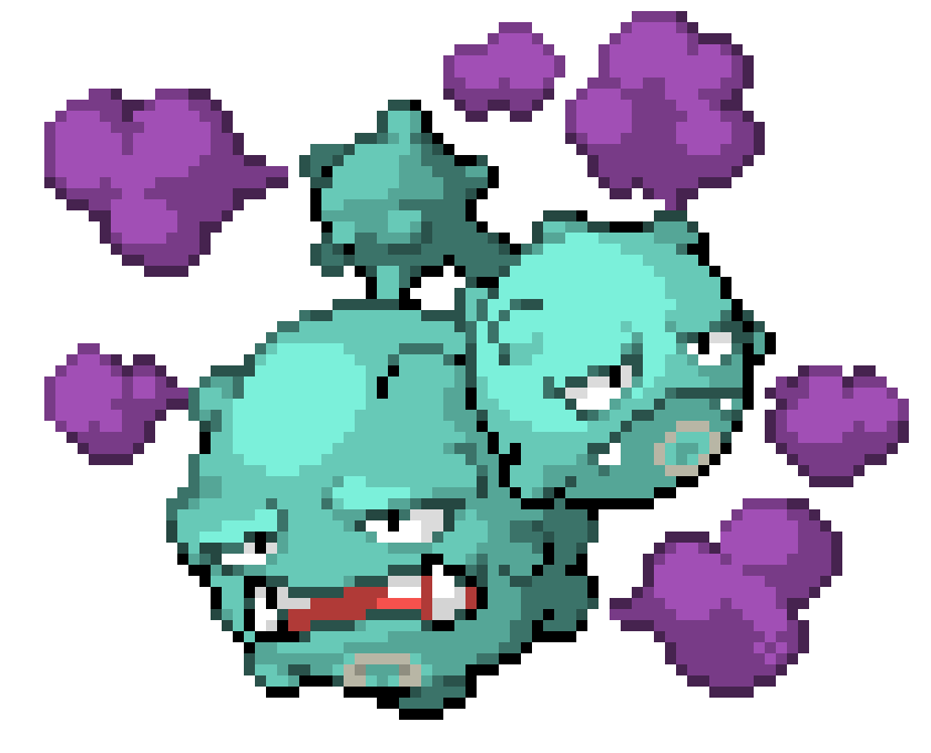 [3d0b34] Shiny Weezing