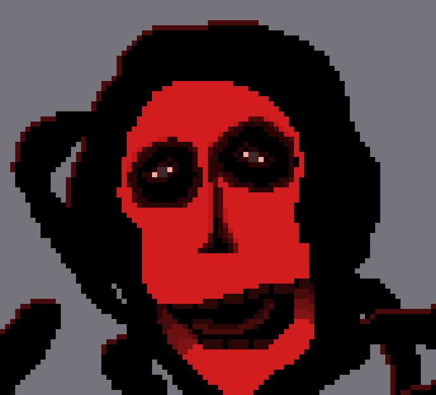 [836a7f] so like a analog horror zombie type look, or a walking dead zombie typa look