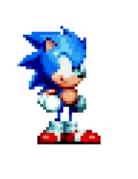 Sonic Mania H.Sonic sprite - Kenzo Vargas